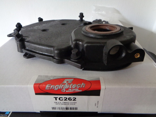 Enginetech TC262 Timing COVER GM 4.3L 262 WITH SENSOR HOLE 