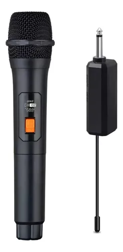 Micrófono Inalámbrico Profesional Wg100 Con Receptor Uhf