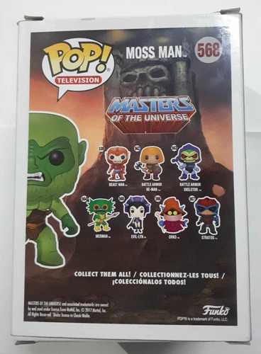 Funko Pop Moss Man #568 Motu Toys R Us Exclusiv (detalle) (Usado)