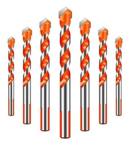 Kit De Brocas Perforadoras De Diamante De 7 Piezas