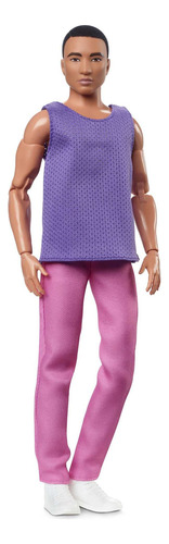 Barbie Look Ken Doll Con Pelo Negro Vestido Con Parte Superi