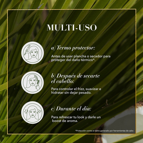 Aceite Capilar Hidratante Herbal Essences Aloe & Coco 100 Ml