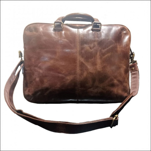 Bolso De Cuero Para Hombre