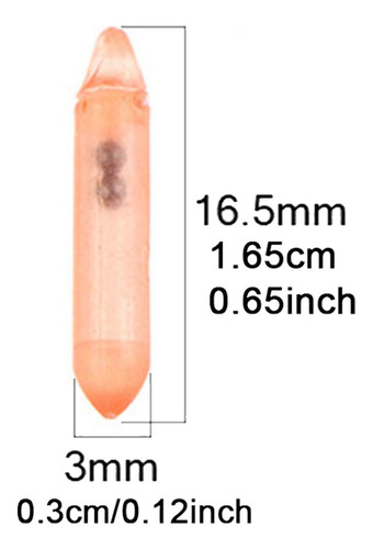 20 Piezas Tackle De Pesca Rajajas Insertar Sonajeros Naranja