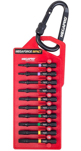 Megapro 9bp-i-ta - Puntas Torx De Impacto Surtidos De 2 