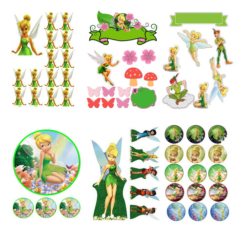 Kit Imprimible Stickers 555 Jpg Disney Fiestas Feliz Cumple