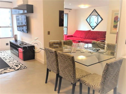 Imagem 1 de 15 de Flat Para Locação No Brooklin 2 Dorms 70m² Próximo Aos Grandes Escritórios E Comércio Da Região. - Sf23638