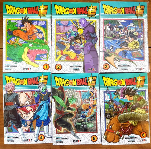Dragon Ball Super -  Tomo 1 Al 6 - Manga - Ivrea
