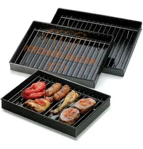 Comprar Asadera Enlozada + Rejilla Desgrase 38x28x4,5 Fuente Horno