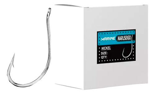 02 Caixa De Anzol Maruseigo Niquel Marine - N8 E 10