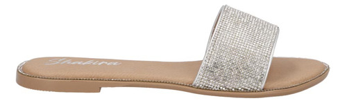 Zapato Fiesta 847277pr Brillantes Plata Pedreria De Ponerse