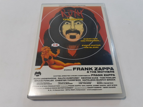Roxy The Movie, Frank Zappa - Dvd 2015 Nacional Nm 9/10