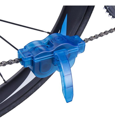 Imagen 2 de 7 de Limpia Cadenas Bicicleta Con Reservorio Fácil De Usar