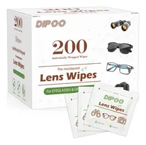 Comprar Toallitas Limpiadoras Dipoo 200 Unidades Para Lentes