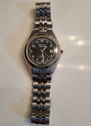 Reloj Richard Marcell Plateado Plateado Negro (Usado)