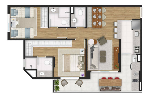 Imagem 15 de 16 de Apartamento Residencial Para Venda, Santa Teresinha, São Paulo - Ap8286. - Ap8286-inc