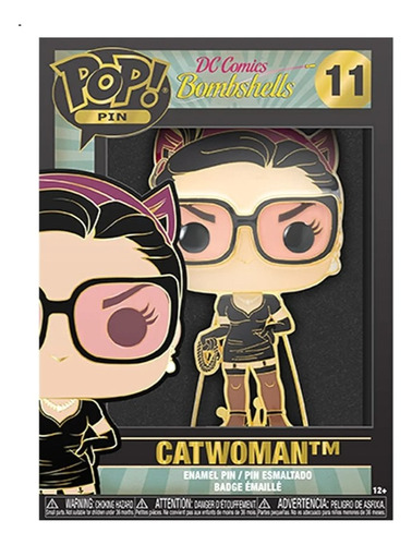 Funko Pin Dc Comic Catwoman