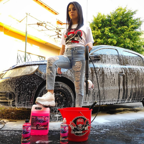 Imagen 3 de 9 de Shampoo Foam Wax Siliconado Espuma Activa (ph Neutro)