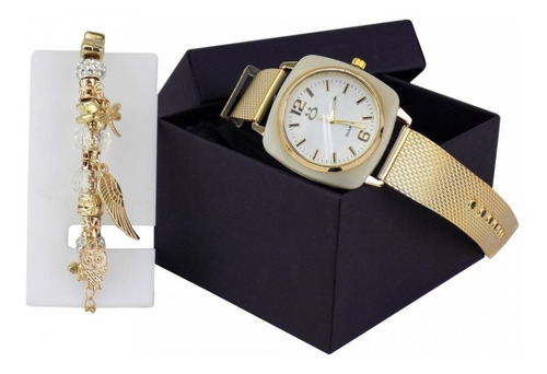 Relógio Feminino Pulseira De Borracha
