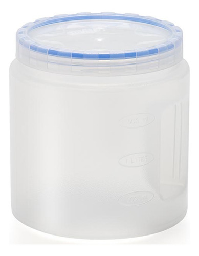3 Contenedores Cubasa Bote Alacena 2.2l Super Sello 15x13cm