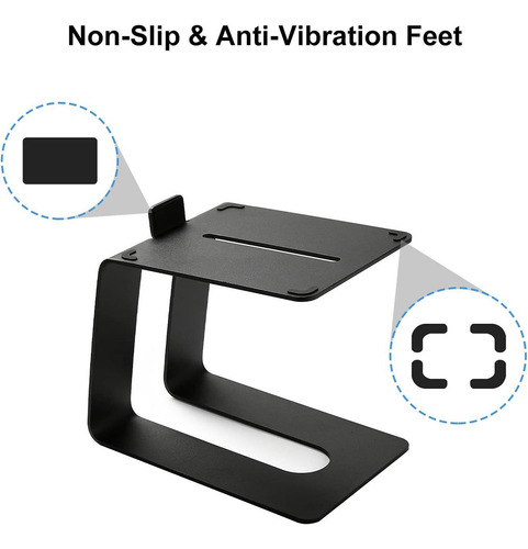 Soporte De Altavoz De Escritorio De Metal Resistente 5