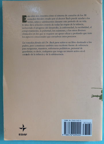 Los Remedios Florales Del Dr. Bach Para Niños (Usado)