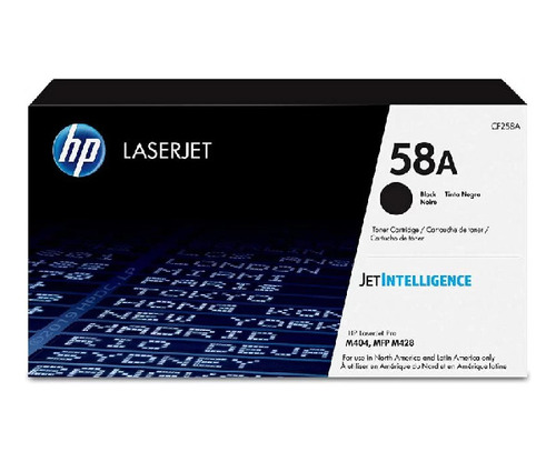 Toner  Hp 58a Black Laserjet Toner Cartridge