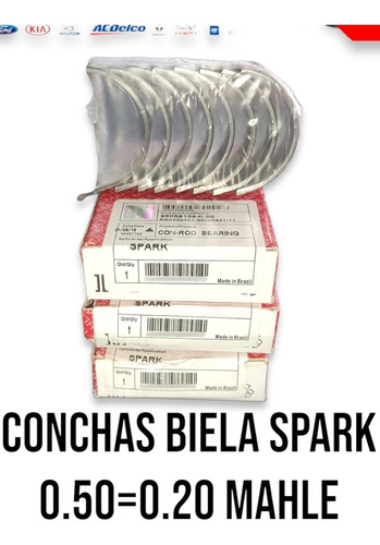Conchas Biela Spark 0.20=0.50 Mahle 