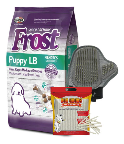 Comida Perro Frost Puppy Lb 15kg + 3kg + Colchoneta