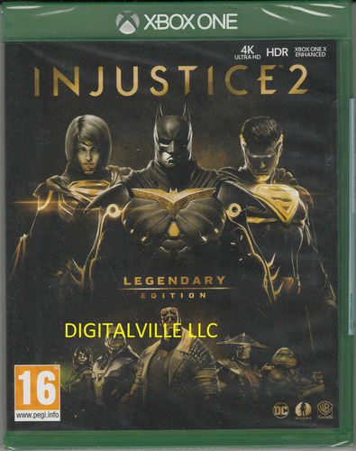 Injustice 2 Legendary Edition Xbox One Microsoft 