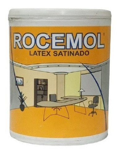 Rocemol Látex Int. Satinado 20lts - Pintureria Zero Ramos 