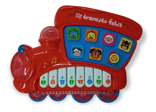 Tren Didactico Musical Infantil Sonidos Melodias