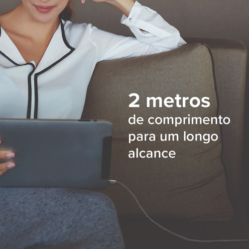 Cabo Usb-c + Usb-c Adaptador Usb-a I2go 2m 3a Chumbo