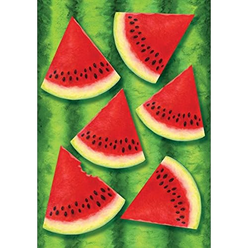 Bandera De Verano  Watermelon Chill  De 102086, Doble C...