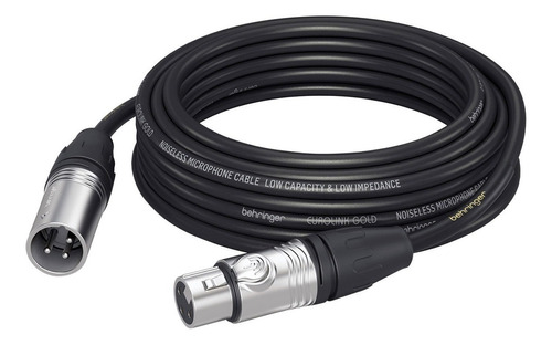 Behringer Gmc-1000 Cable Para Micrófono Xlr 10 Metros