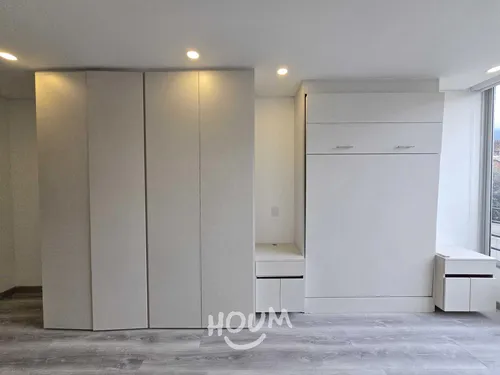 Apartamento En Los Olivos, Pardo Rubio. 1 Habitación, 27 M², Id: 149777