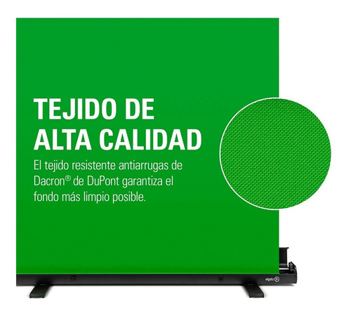 Imagen 5 de 10 de Pantalla Streaming Plegable El Gato Chroma Key Verde Screen