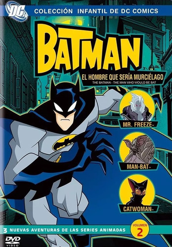 Batman El Hombre Que Seria Murcielago Volumen 2 Dos Dvd
