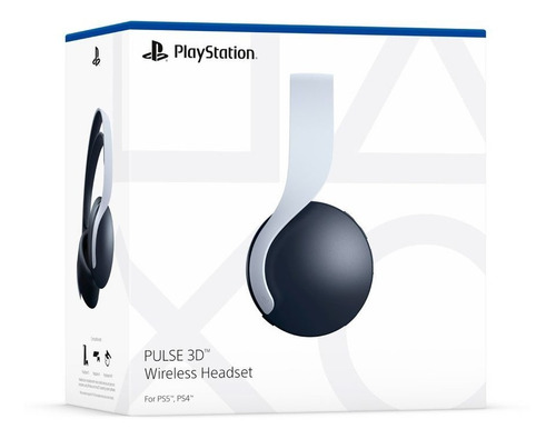 Auriculares gamer inalámbricos Sony Pulse 3D CFI-ZWH1 blanco y negro