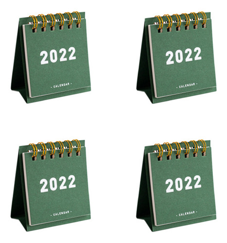 Calendario De Mesa 2022 Calendar 2022, Escritorio, 4 Piezas