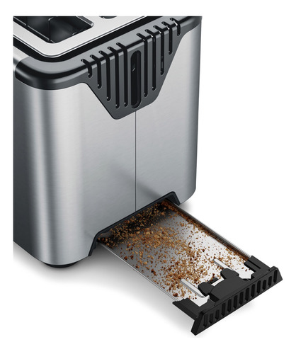 Tostadora Chefman Con 4 Espacios Rj31-ss-t-ls-mx