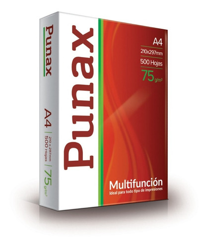 Punax A4 75 G Ledesma Distribuidora Oficial