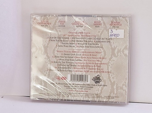 Whitesnake Slip Of The Tongue Cd Eu Musicovinyl