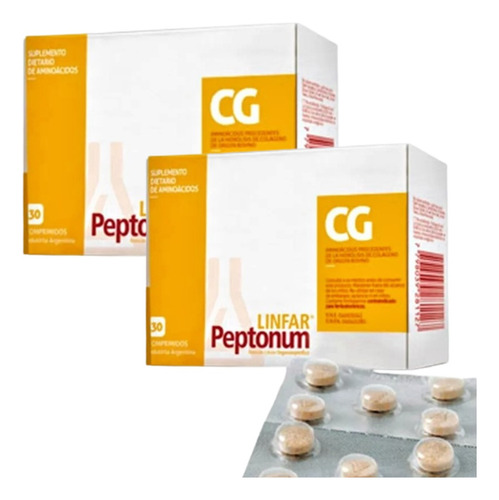 Peptonas De Colágeno Linfar, Mejora Celulitis,piel,pelo,uñas Sabor Neutro