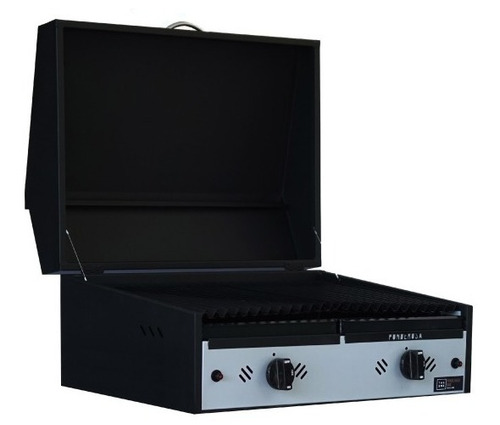 Parrilla A Gas Tas-eme Ponderosa 70t 70cm Con Tapa
