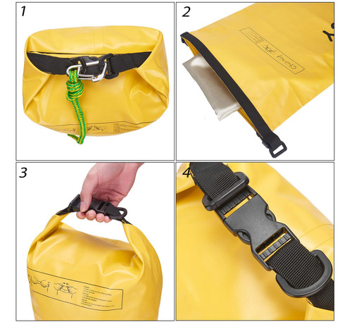 Bolsa De Arena 2 En 1 Para Kayak, , Rafting, Mantiene Seco,