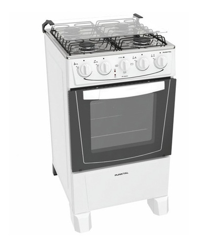 Cocina Punktal Pk-509 4 Hornallas Electrico Combinada 50 Lts