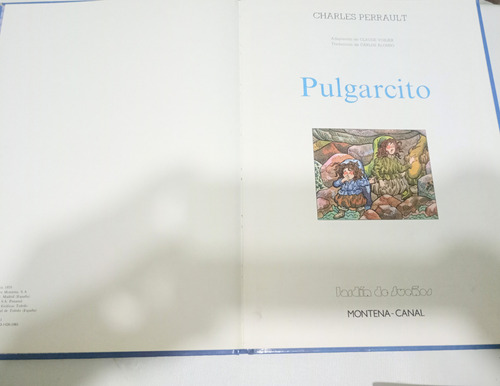 Pulgarcito - Editorial Montena Canal- Charles Perrault (Usado)