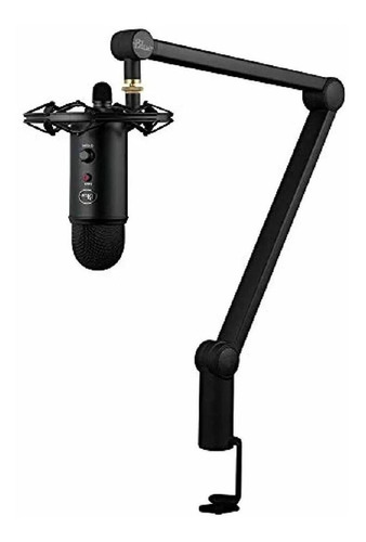 Blue Yeti Microfono Caster Para Streaming Con Soporte