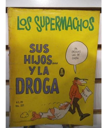 Comic Los Supermachos 227 Editorial Posada Vintage 